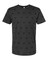 Men’s Star Print Crewneck T-Shirt for Casual, Street & Everyday Style Wear